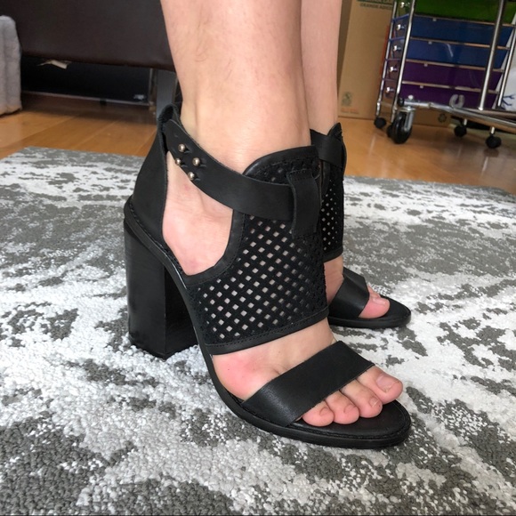 Sixtyseven Shoes - SixtySeven Lily Cutout Heeled Sandal